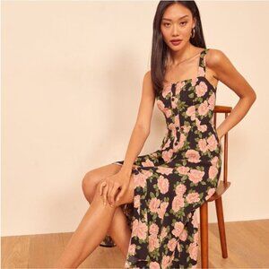 Reformation Saltillo Midi Dress in Rosalia Floral size 10